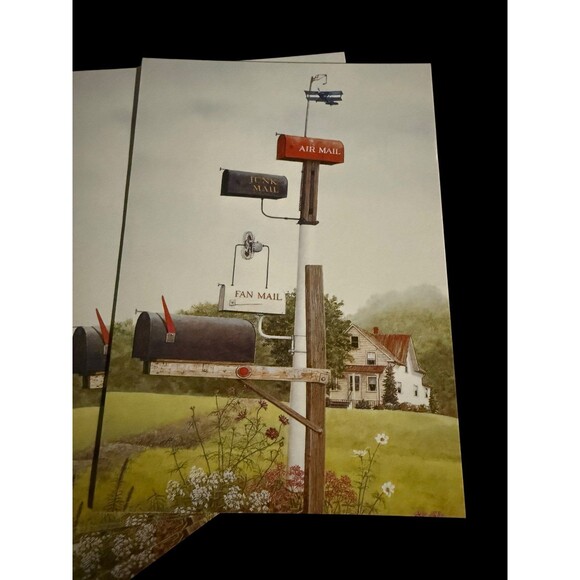 David Knowlton “Fan Mail” Greeting Cards- Set of 17 Crown Point Graphics 2003 - Picture 2 of 4